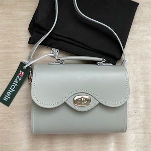 Zatchels little crossbody bag with top handle
